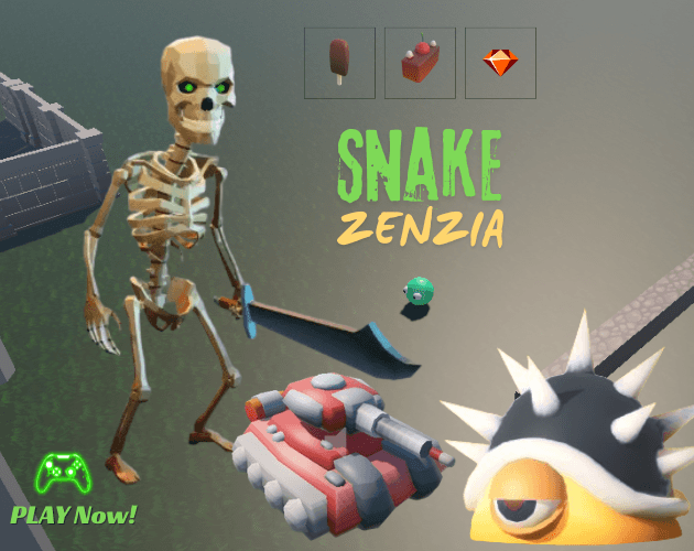 Snake Zenzia: 3D Retro Snake Battle Remake (Play, Download & Unity WebGL DevLog)