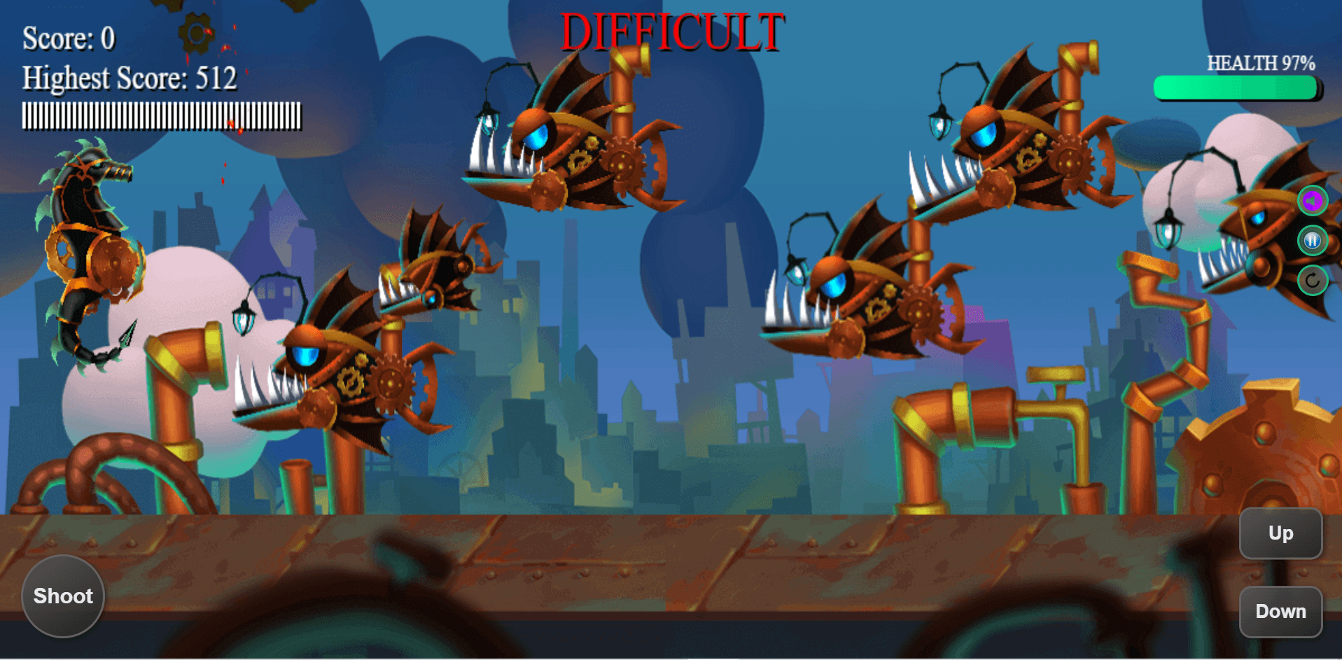 Play SimSea Online: 2D HTML5 Canvas Action Game | Muhammad Zubair