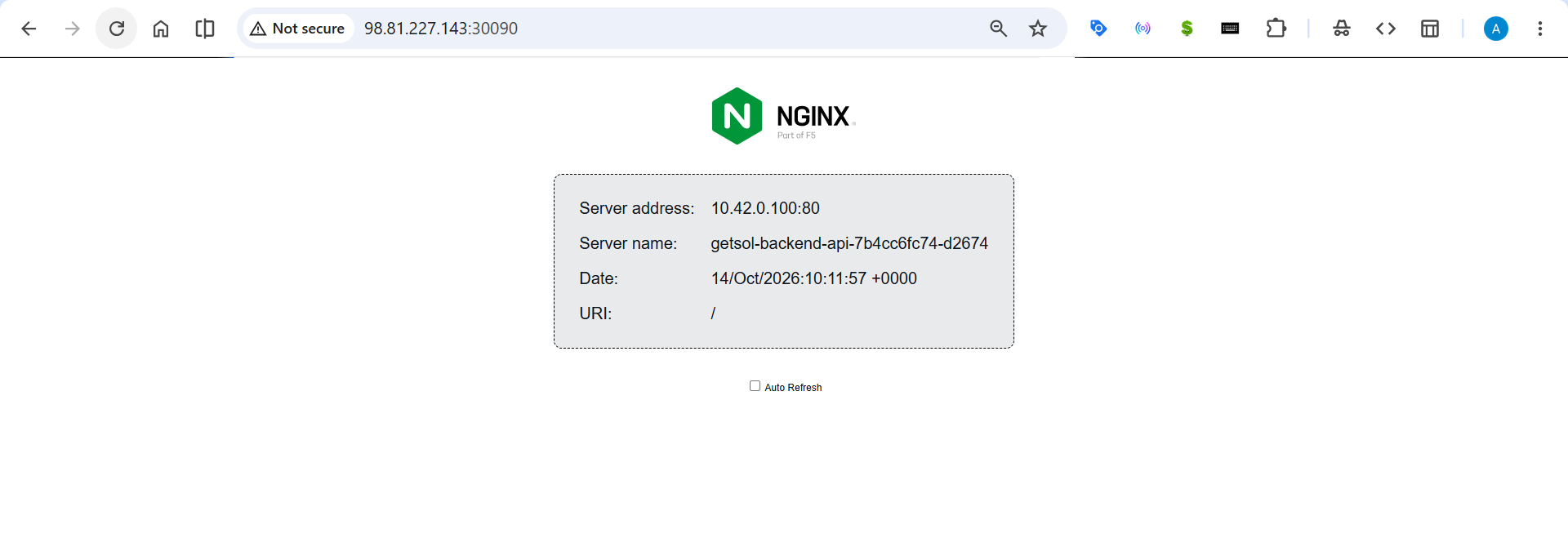 Live Developer Backend Microservice